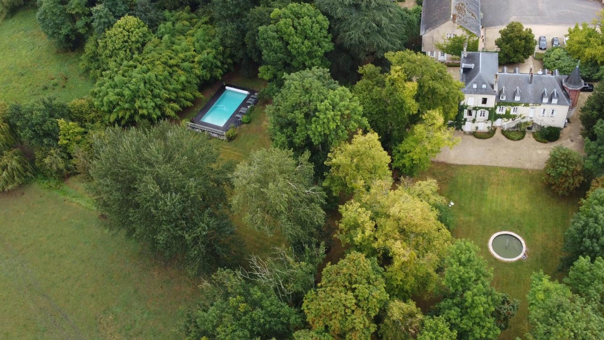 Domaine De L'Ermitage Panzió Berry-Bouy Kültér fotó